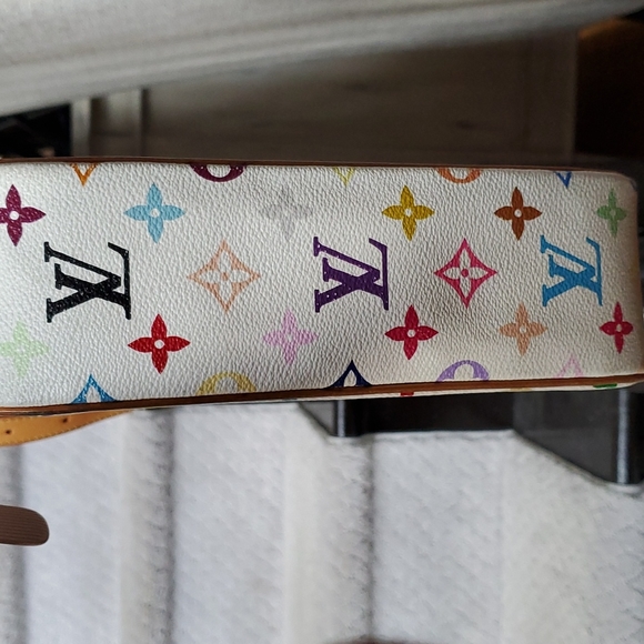 Louis Vuitton  Sologne White Multicolor Crossbody - Picture 7 of 16